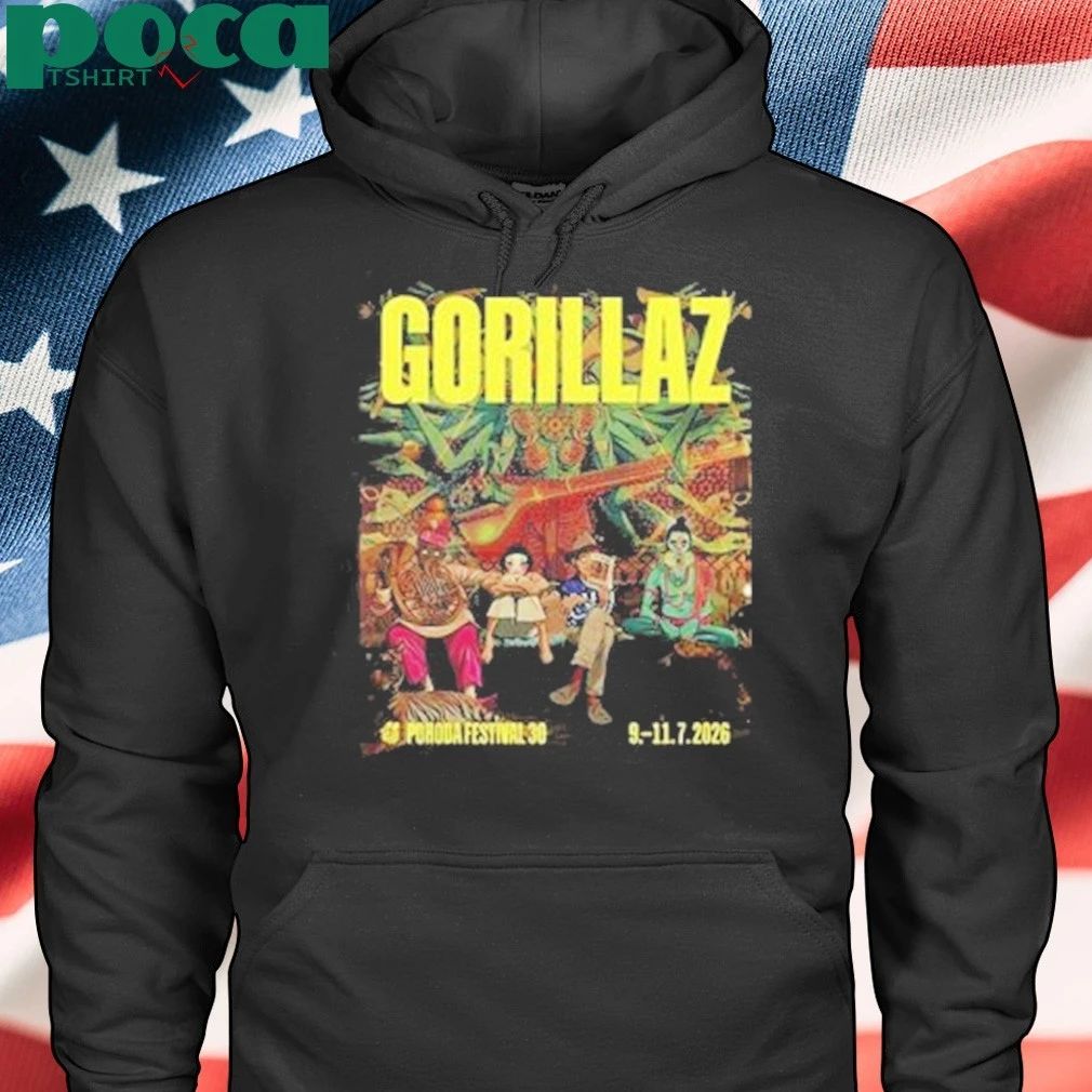 Gorillaz Pohoda Festival 2025 On July 9 11 2026 In Slovensku Slovakia shirt