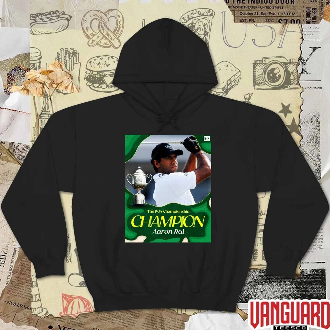 The PGA Championship Champion Aaron Rai 2026 Poster t-shirt