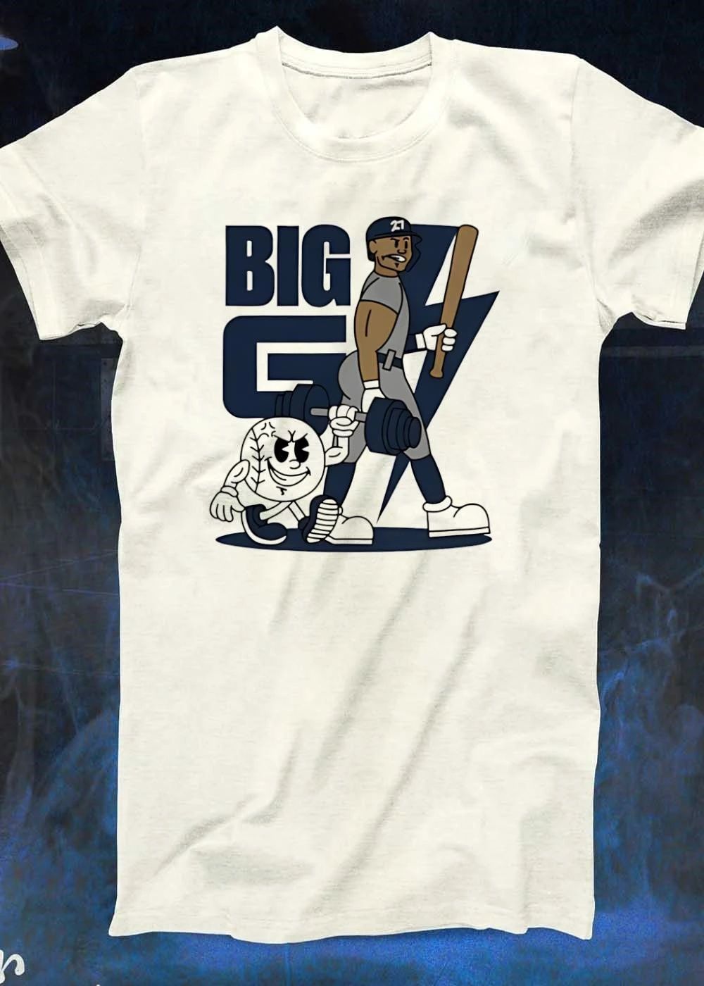 Giancarlo Stanton New York Yankees baseball power hitter appearance MLB BIG G shirt
