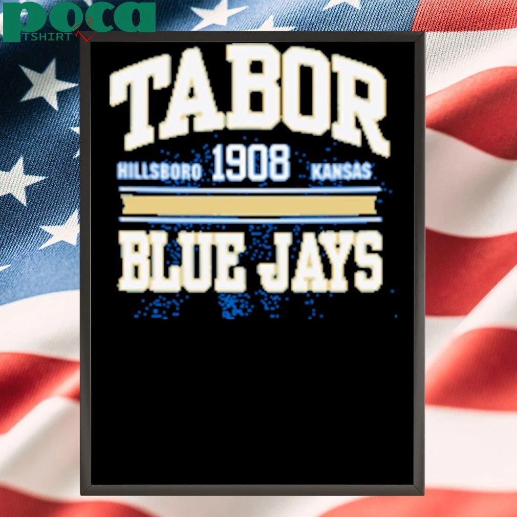 Tabor College Blue Jays 1908 hillsboro kansas T-Shirt