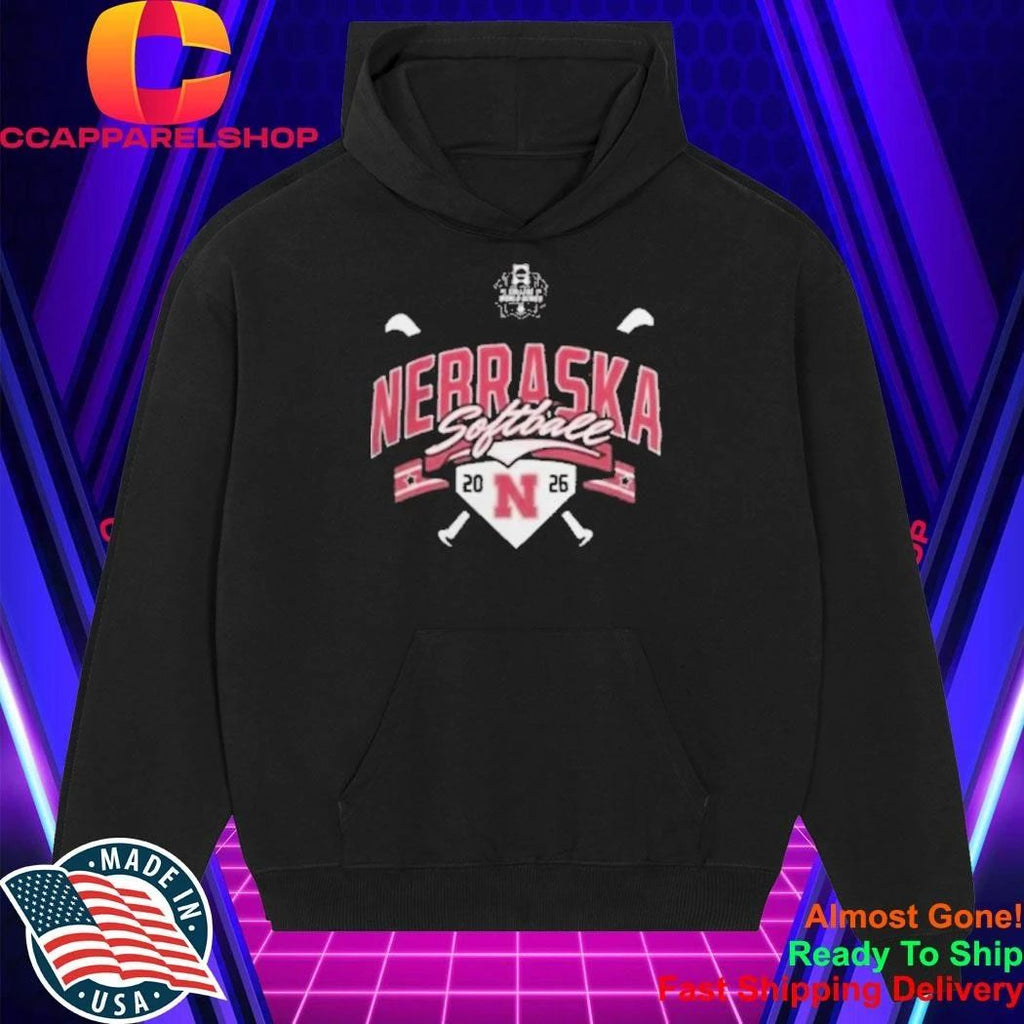 Champion Nebraska Cornhuskers 2026 NCAA Women’s College World Series Softball Shirt