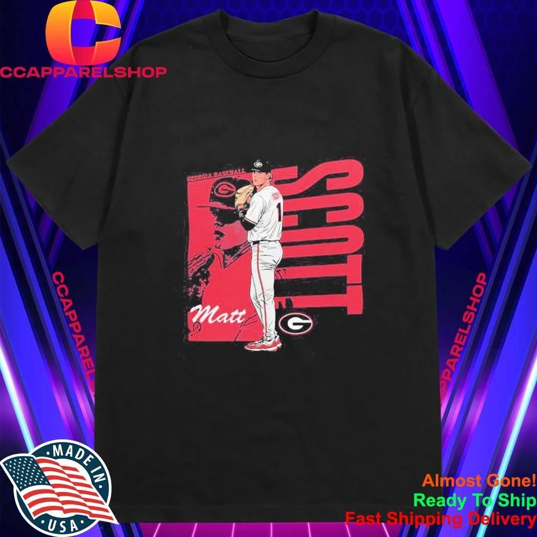 Matt Scott Georgia Bulldogs baseball player Shirt