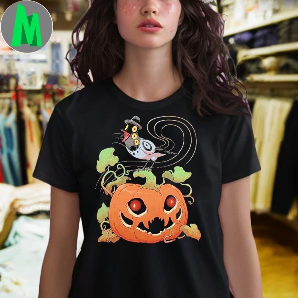 Pumpkin Tiger Halloween Shirt