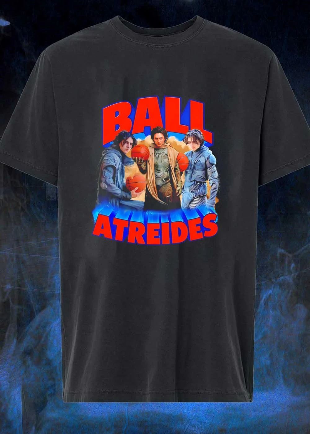 Ball Atreides Dune Paul Basketball Parody Shirt