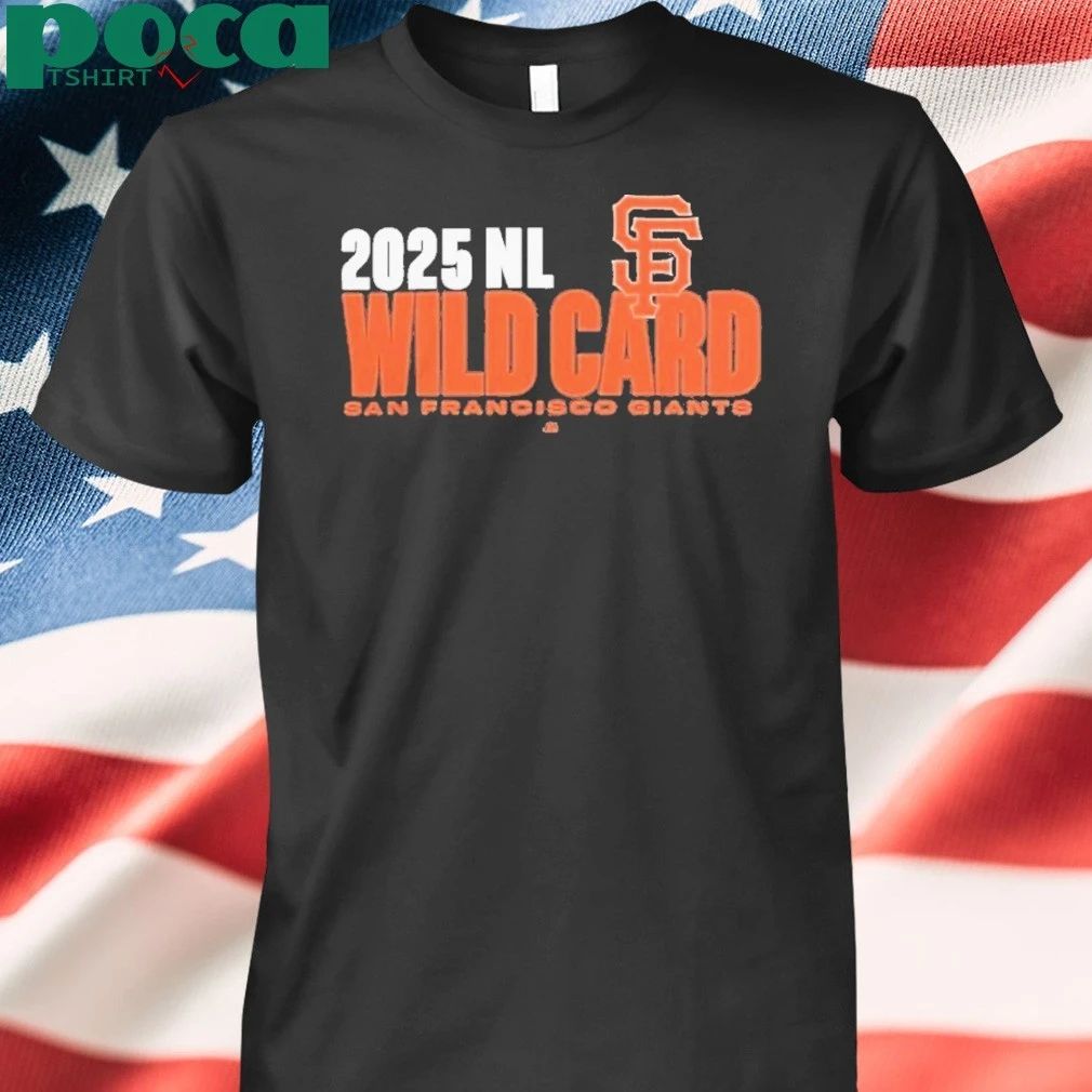 San Francisco Giants 2025 Mlb Playoffs National League Wild Card Shirt