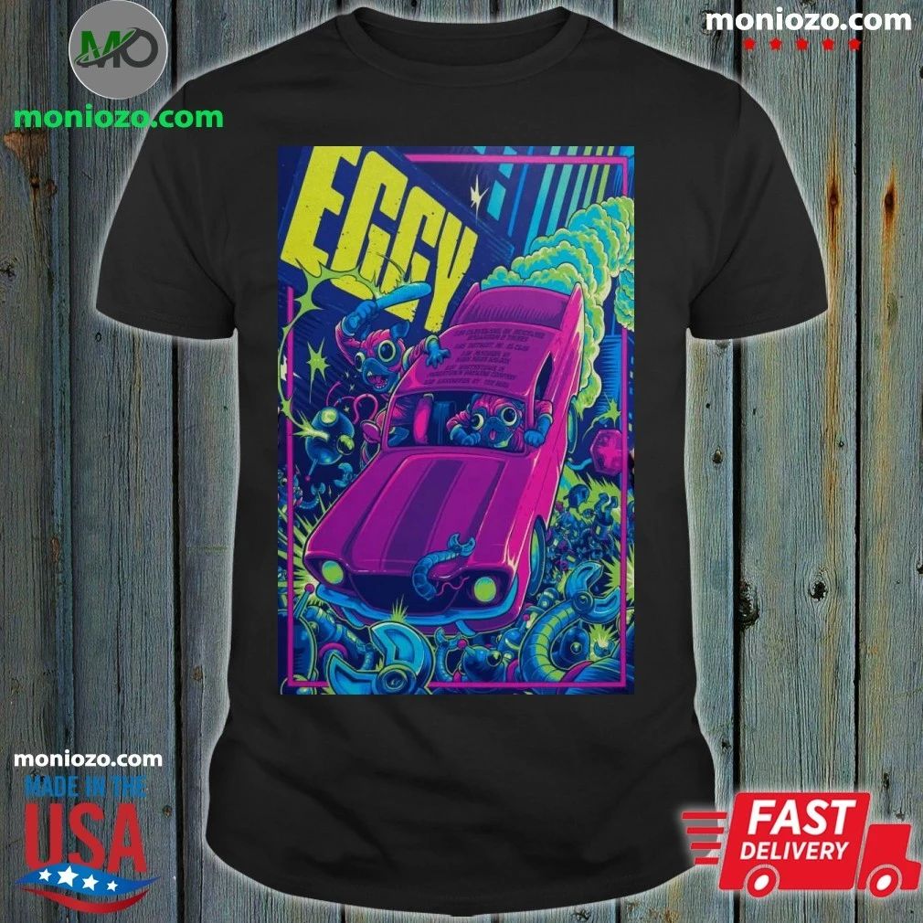 Original Eggy March 8 2026 At The Burl Show Poster Shirt