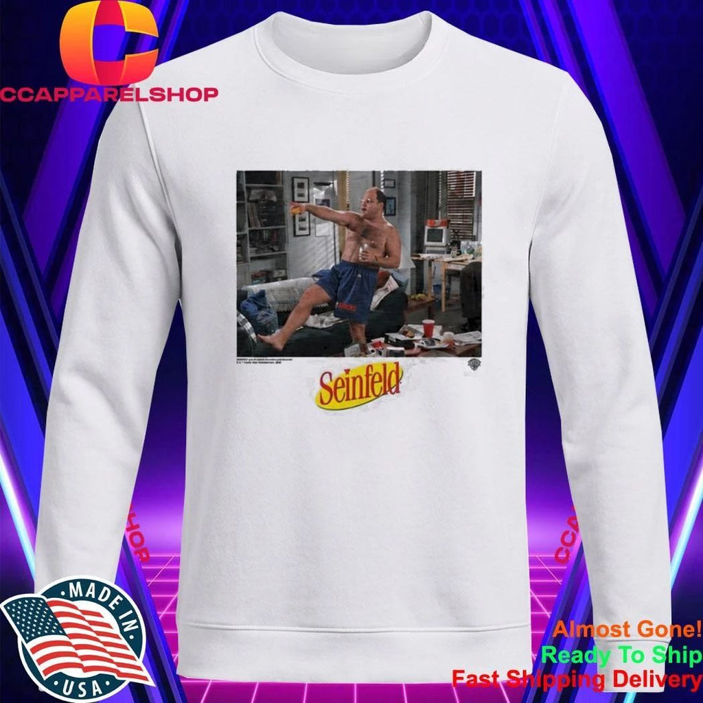 Seinfeld Knicks George Costanza New York Basketball Shirt