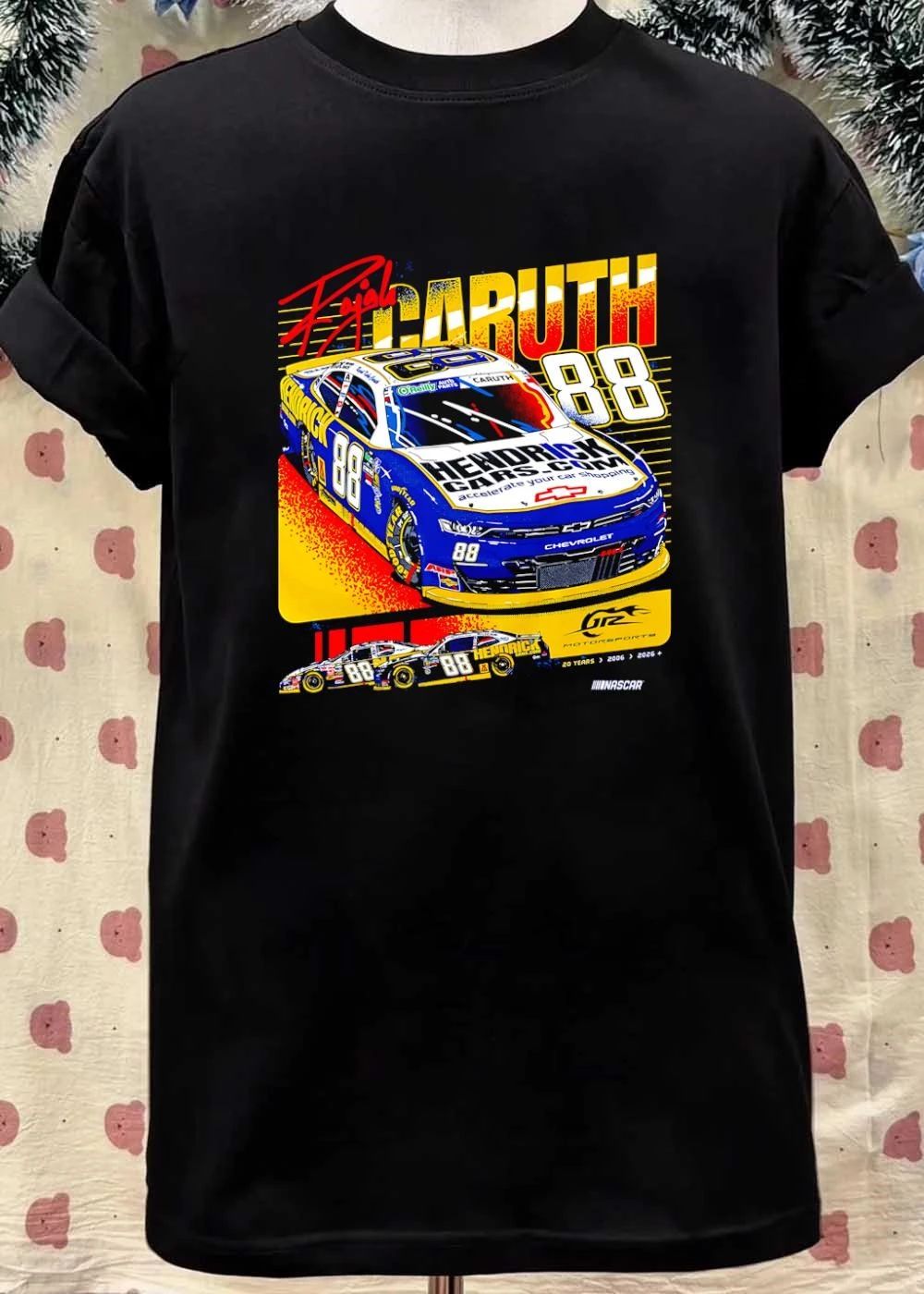 Ralph Caruth 88 Hendrick Cars.com accelerate your car shopping Chevrolet Motorsports NASCAR shirt