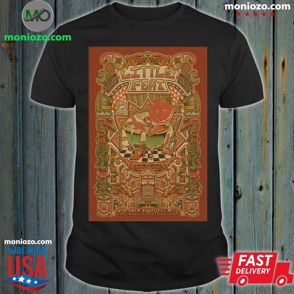 Little Feat The Last Farewell Tour 26 Poster Shirt