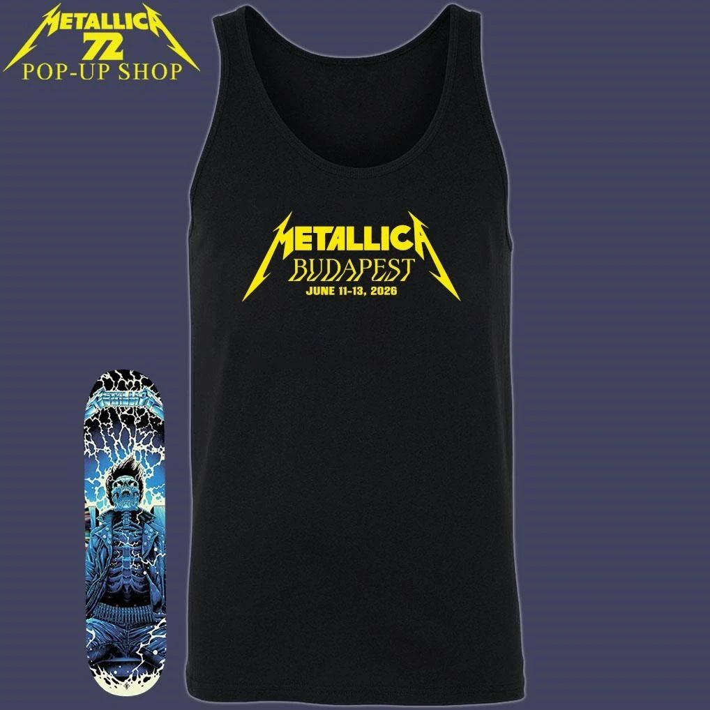 Metallica M72 Budapest, Hungary June 11-13, 2026 T-Shirt