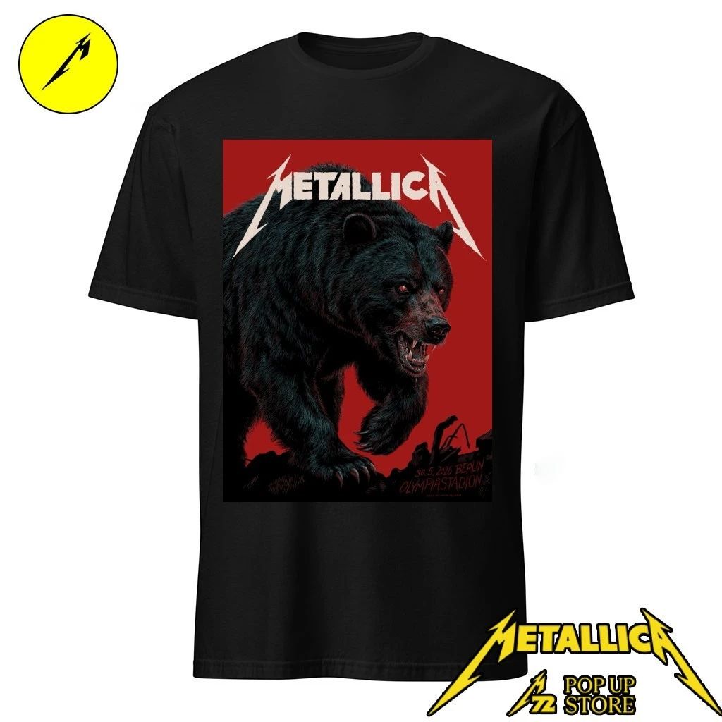 Metallica at Olympiastadion in Berlin, Germany, on May 30, 2026 By Janta Island T-Shirt
