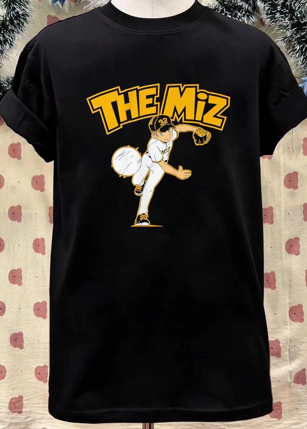 The Miz MLB baseball player MLB Players Association THE MIZ 32 MIZ PLAYERS shirt