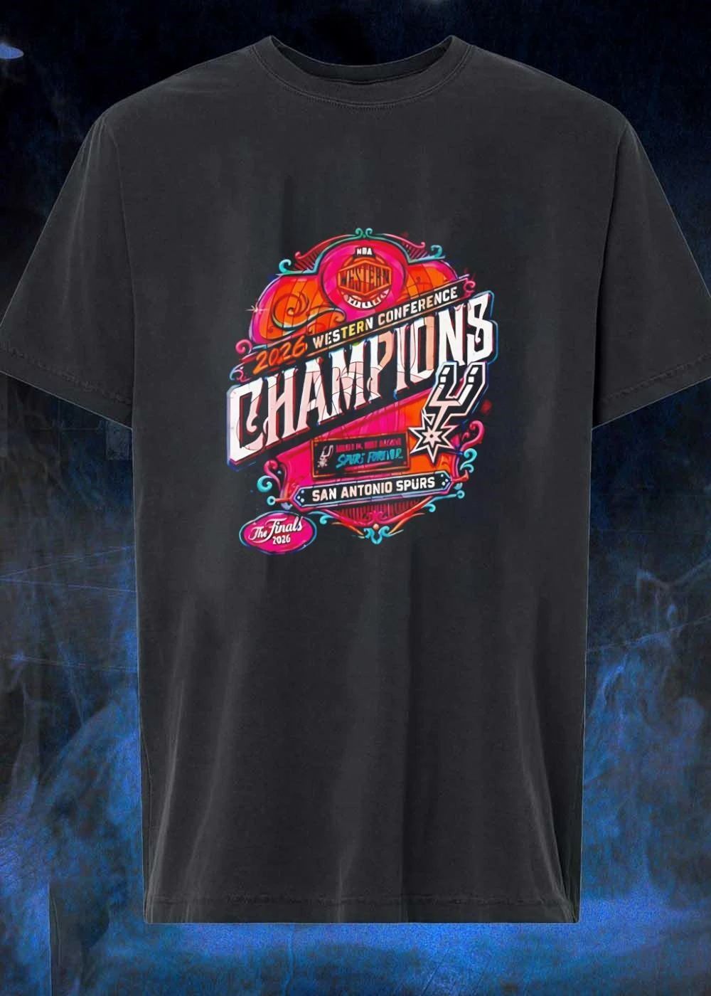 God’s Crafty Promise 2026 Western Conference Champions NBA San Antonio Spurs Shirt