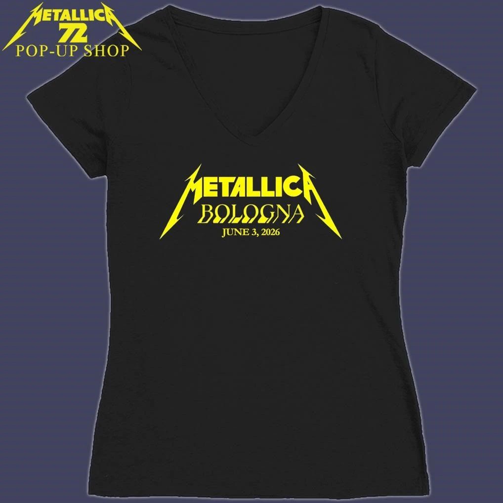 Metallica M72 Bologna 2026 Italy T-Shirt