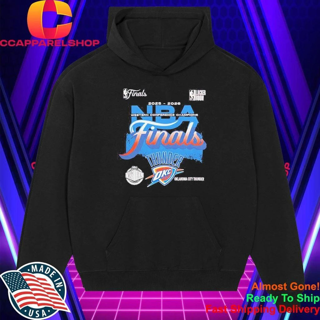 Oklahoma City Thunder Finals Western Conference Champions 2026 retro Shirt