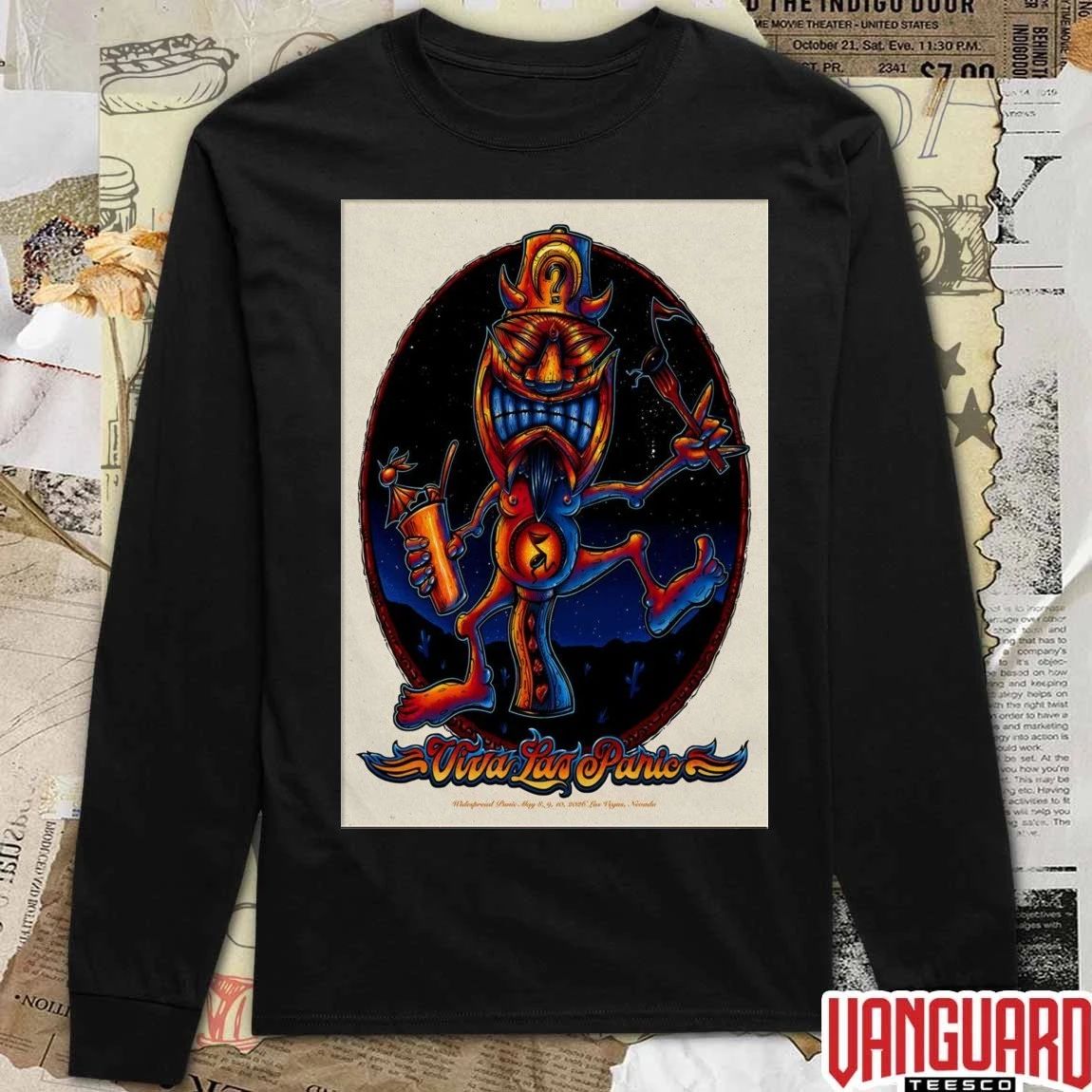 Widespread Panic May 8-10 2026 Las Vegas Event Poster t-shirt