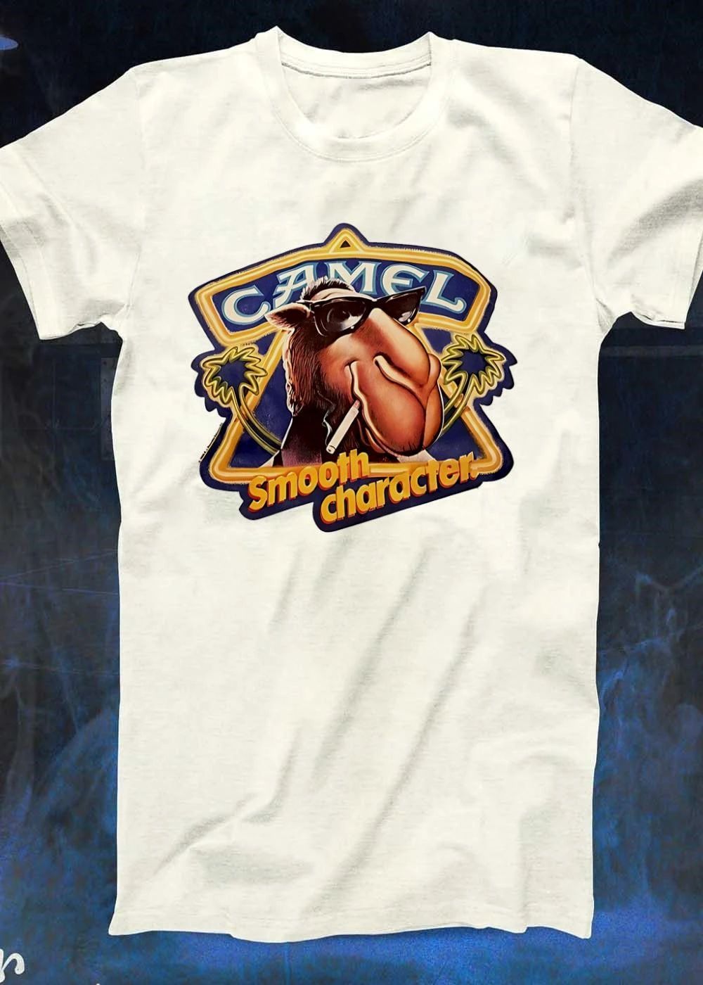 Camel Smooth Character Sunglasses Cigarette Shirt