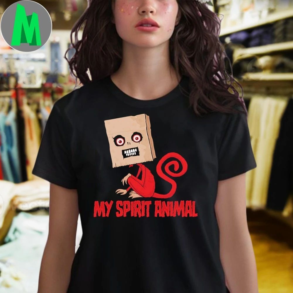 Stay Weird Sack Monkey Maniacal Monkey Spirit Animal Shirt