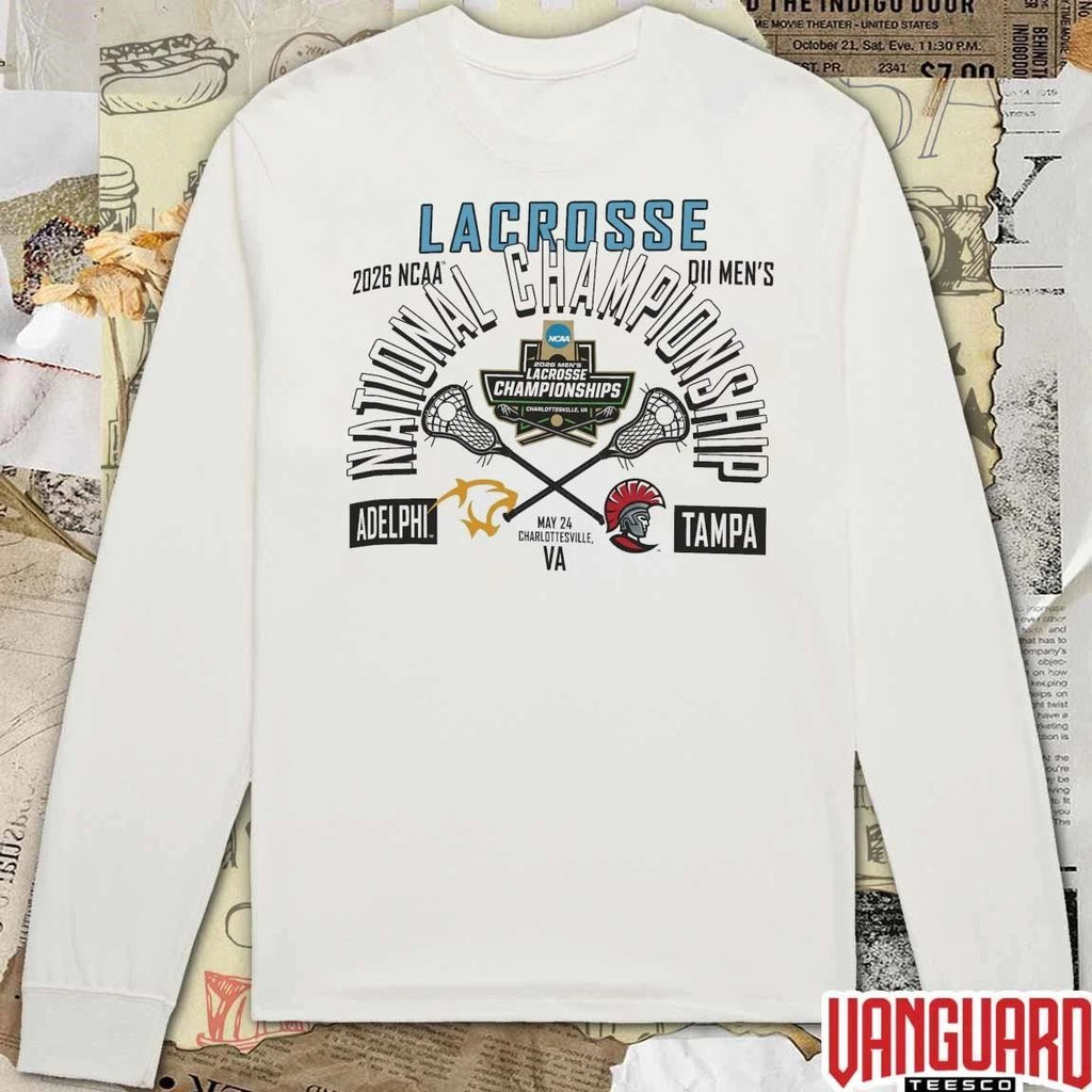 Tampa Spartans Vs Adelphi Panthers 2026 NCAA Division II Men’s Lacrosse Championship May 24 t-shirt