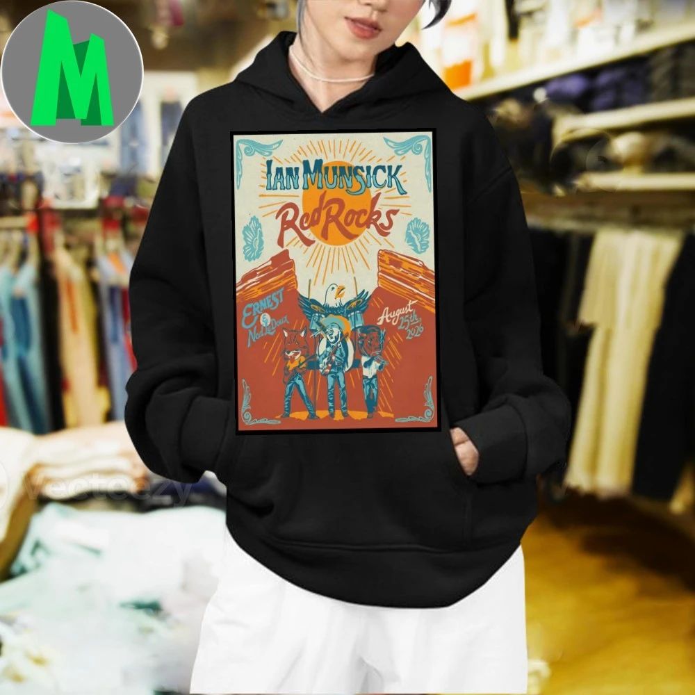 Ian Munsick Red Rocks Amphitheatre Morrison Co Aug 25 2026 Poster Shirt