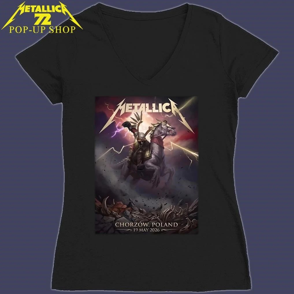Metallica M72 Chorzow, Poland May, 19 2026 Pop-Up Shop T-Shirt