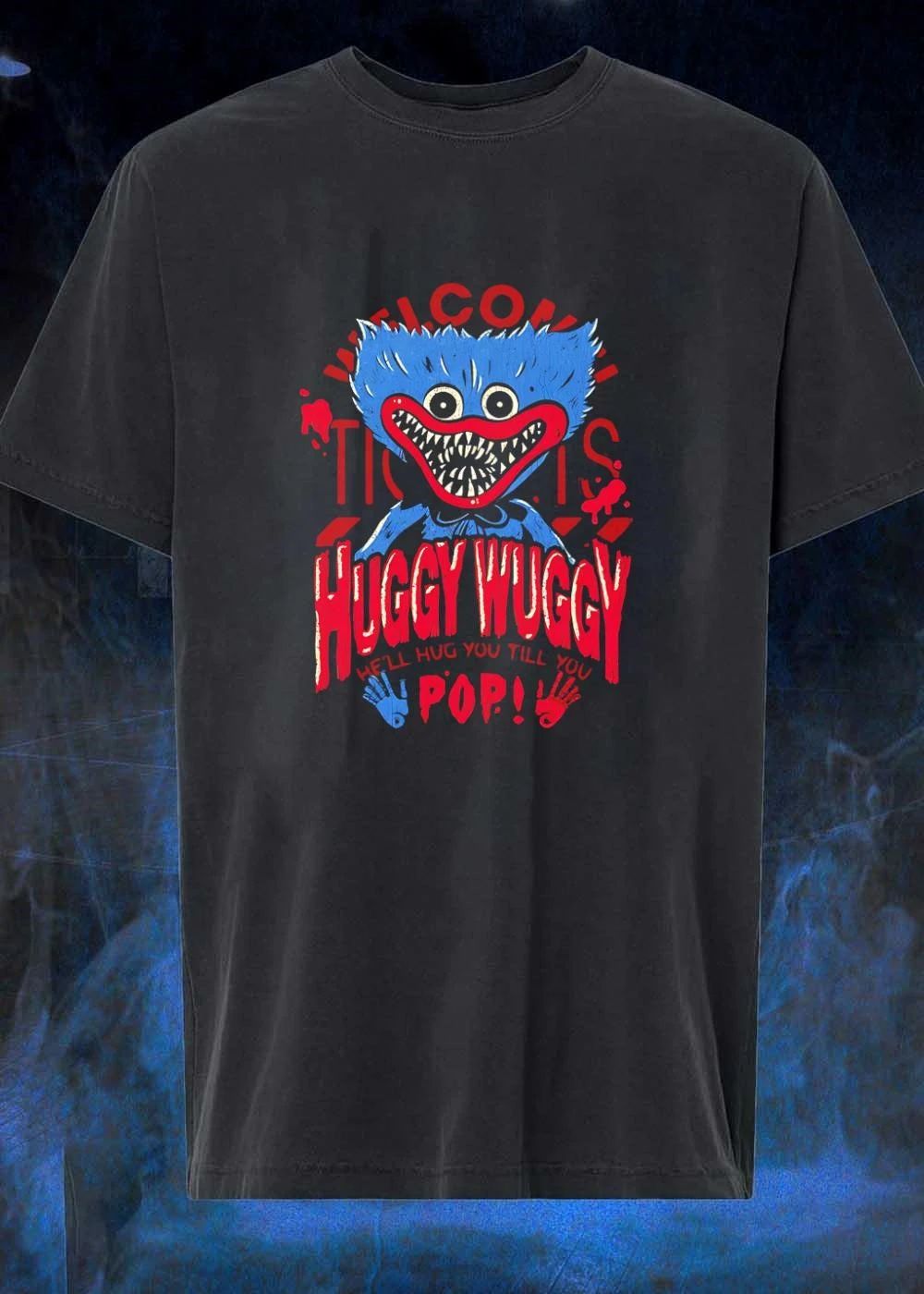 Poppy Playtime Huggy Wuggy I’ll Hug You Till You Pop! Scary Monster 2026 Trending Horror Game Shirt