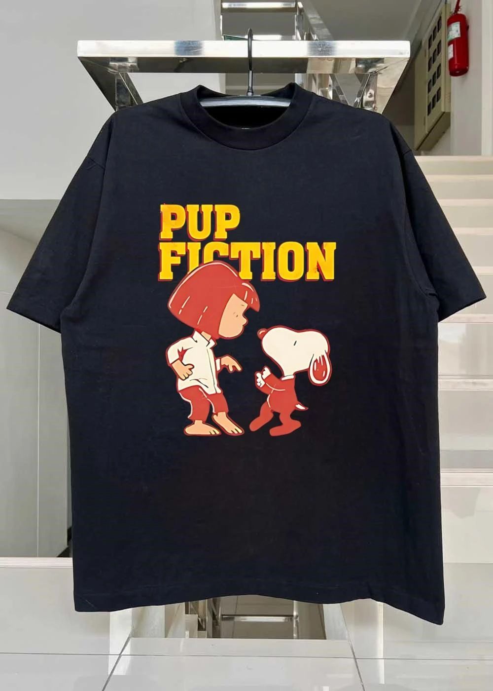 Peanuts Pup Fiction shirt