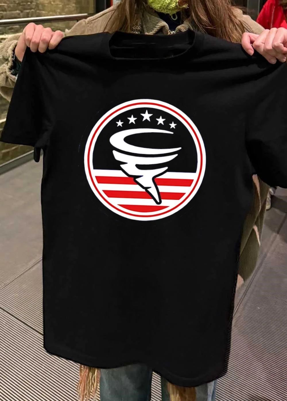 American Flag Cyclone Stars Stripes Shirt