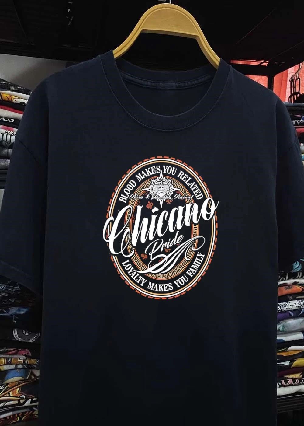 Chicano Pride Aztec Blood Loyalty Family Shirt