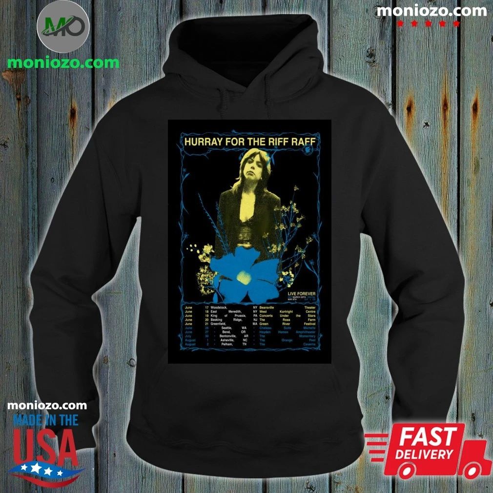 Original Hurray For The Riff Raff Summer 2026 Tour Poster T-Shirt