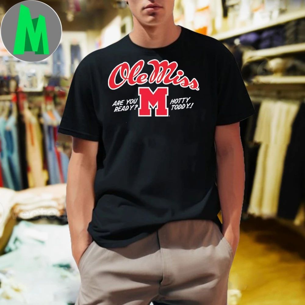 Ole Miss Midcentury Logo Hotty Toddy Shirt