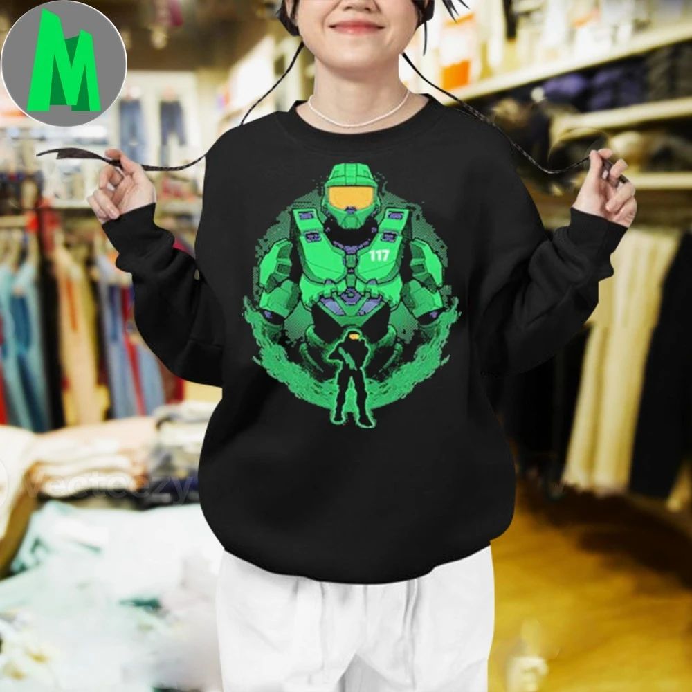 Master Chief Spartan-117 Shadowwork Shirt