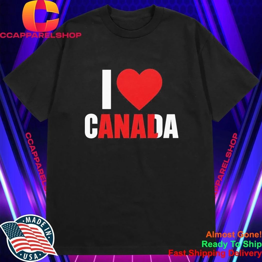 World Cup 2026 I Heart Canada Anal Shirt
