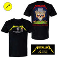 Metallica M72 Bucharest Poster Art Two Sided T-Shirt – Arena Națională, Romania