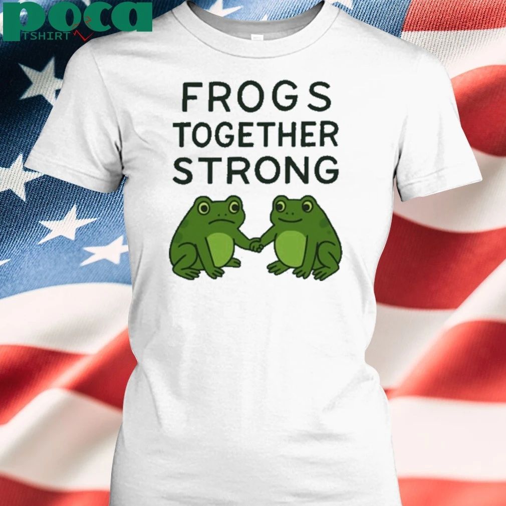 Portland Frog Frogs Together Strong T-shirt