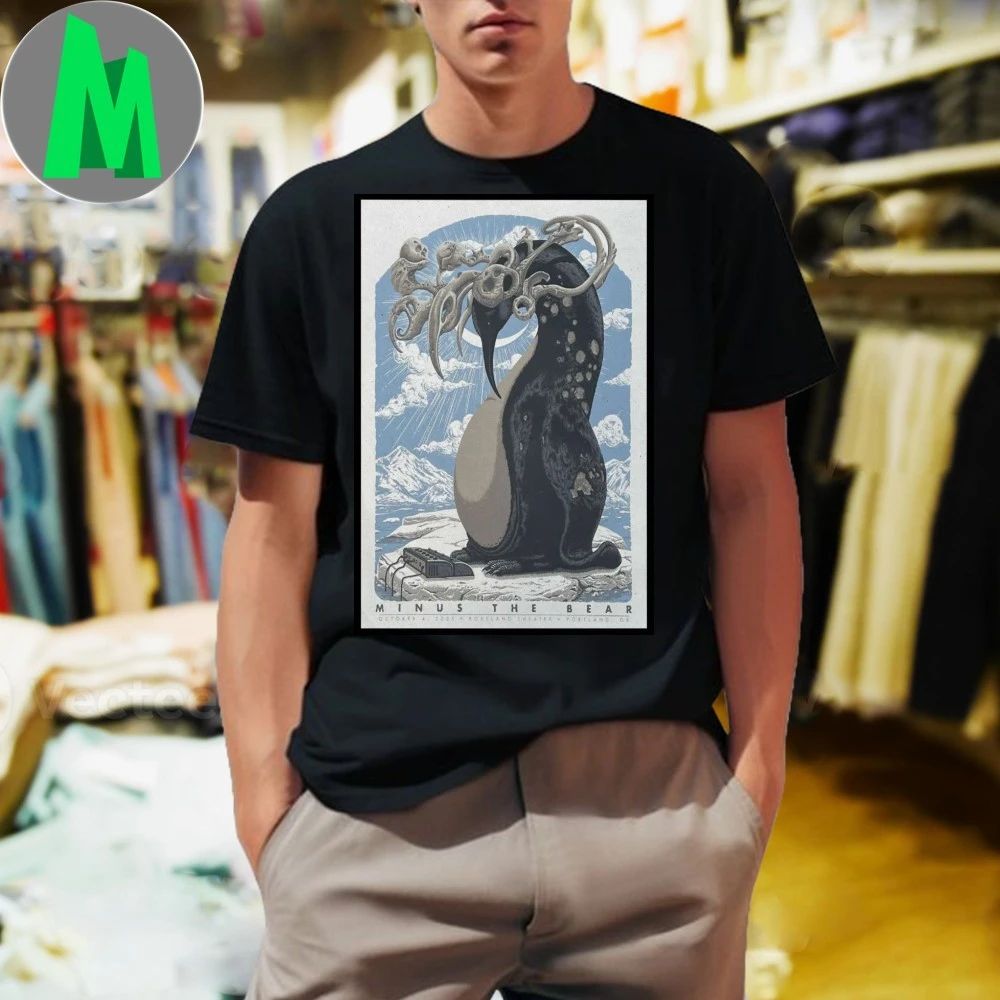 Minus The Bear Roseland Theater Portland 2025 Poster Shirt