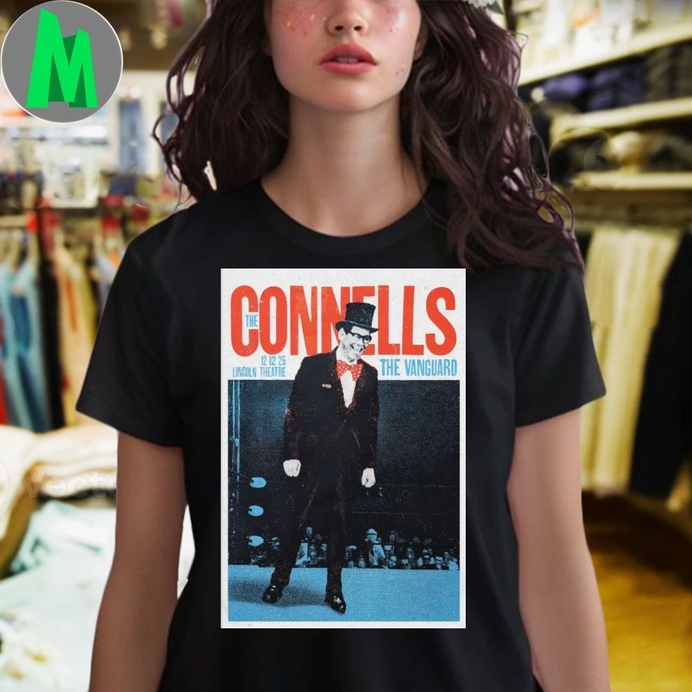 The Connells 12.12.2025 Lincoln Theatre in Raleigh NC Poster Shirt