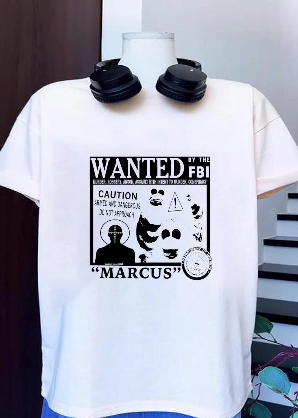 Wanted By The Iba Marcus shirt
