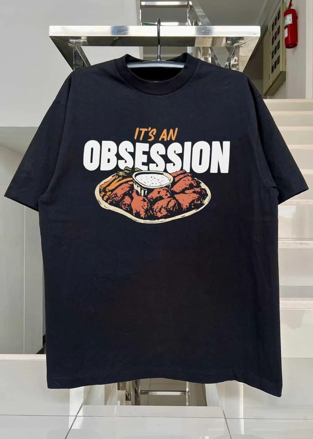 Foodie Apparel Eat Wings It’s an Obsession T-Shirt