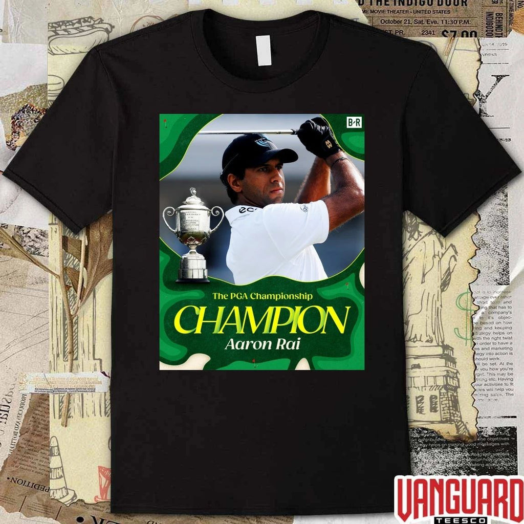 The PGA Championship Champion Aaron Rai 2026 Poster t-shirt