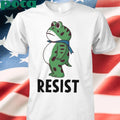 Resist Portland Frog T-Shirt Cartoon T-shirt