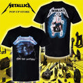 Metallica Pop-up Store M72 European World Tour 2026 Ride the Lightning Shirt