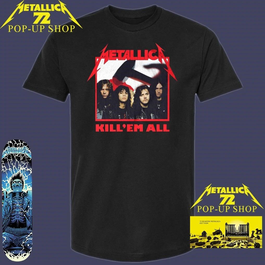 Metallica Band Members Kill Em All T-shirt