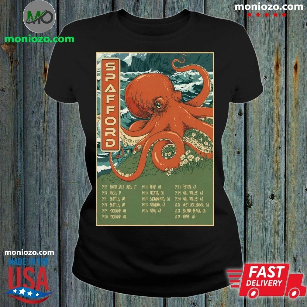 Original Spafford Fall Tour 2026 Poster Shirt