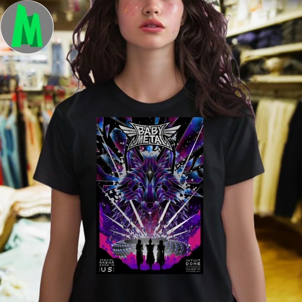 Baby Metal Los Angeles Event On Nov 1 2025 Poster Shirt