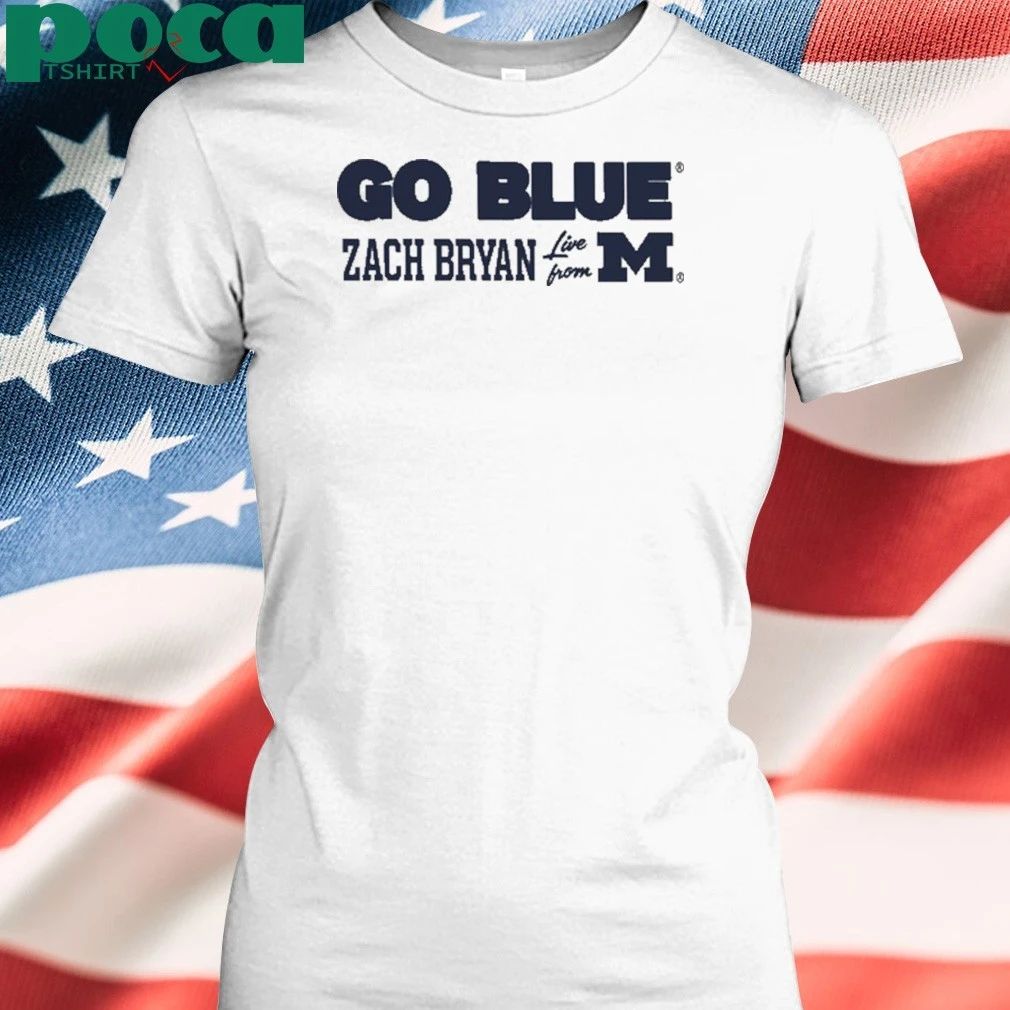 Zach Bryan The Big House Michigan Football 2025 T-Shirt