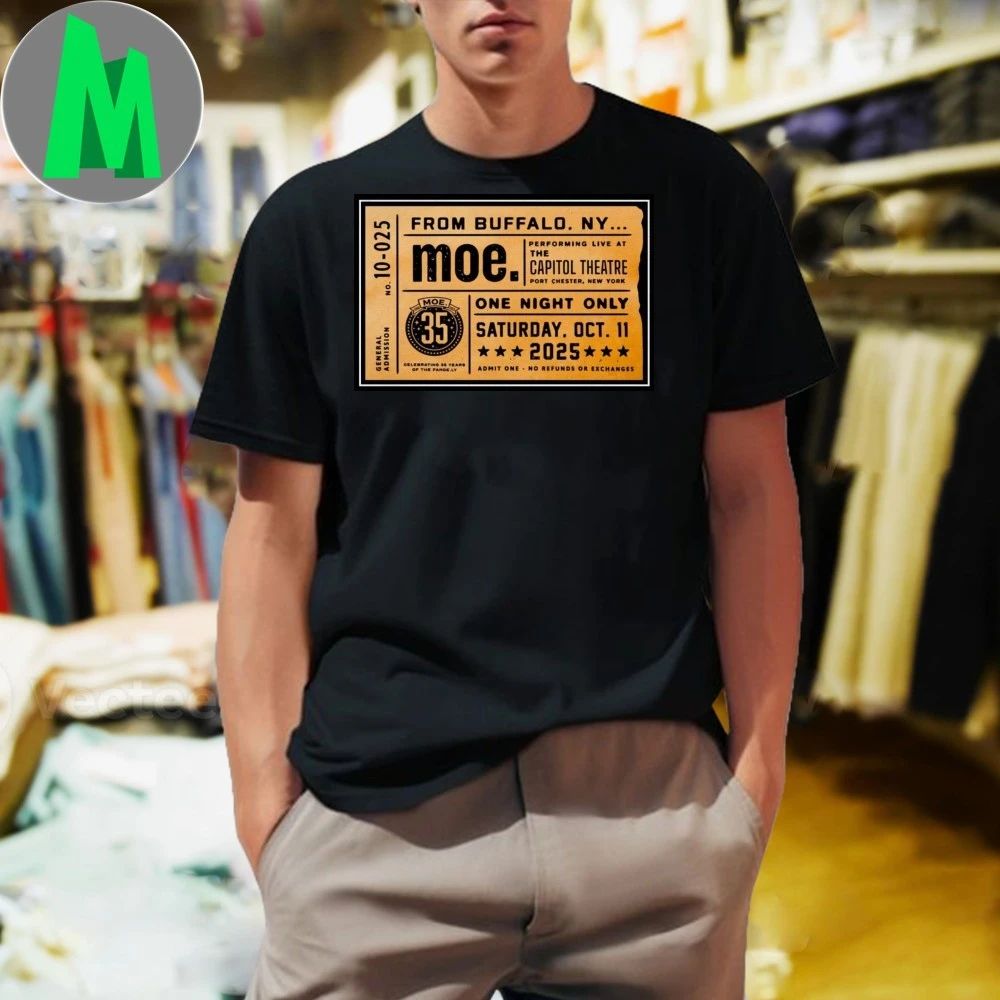 Moe. Port Chester New York Concert Poster Shirt