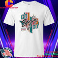 Go Spurs Go San Antonio Retro Game Day Shirt