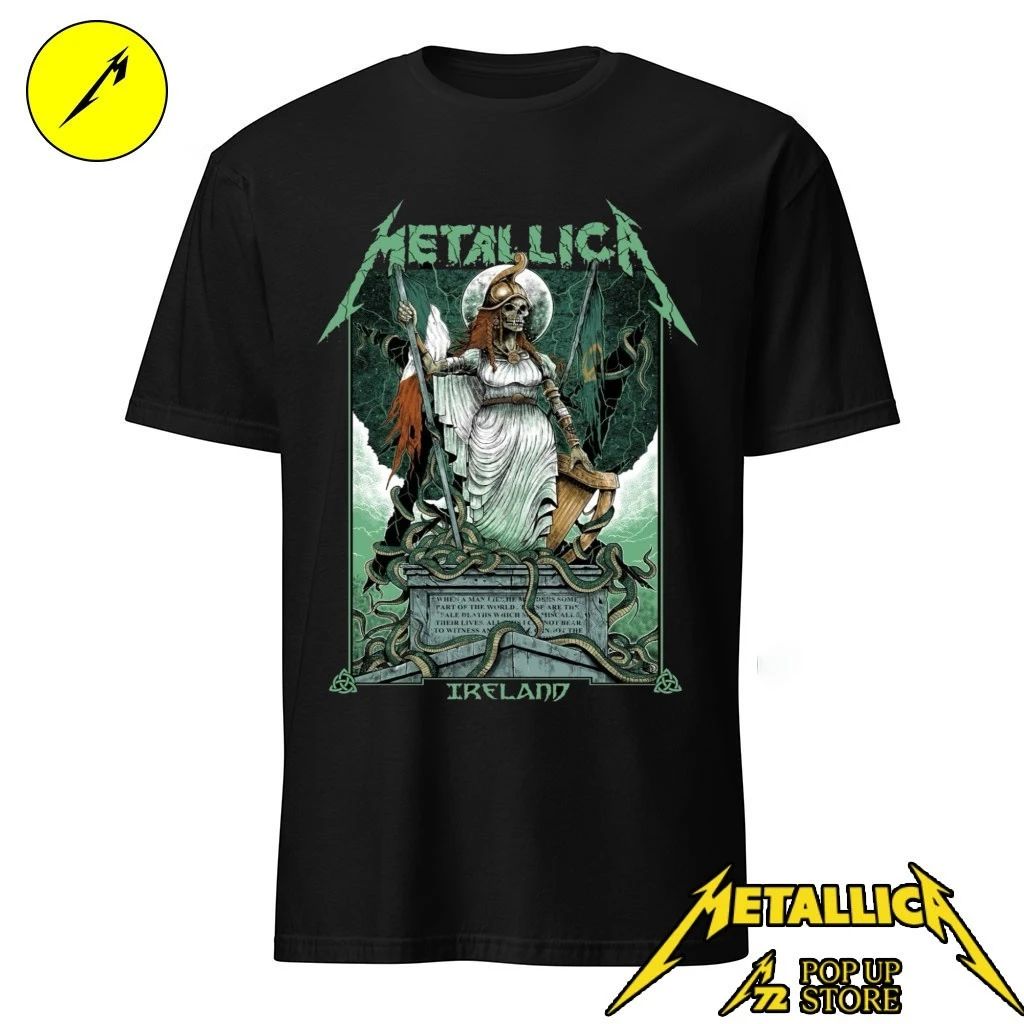 Limited Edition Metallica M72 World Tour 2026 Dublin, Ireland, on June 19 and 21, 2026 T-Shirt