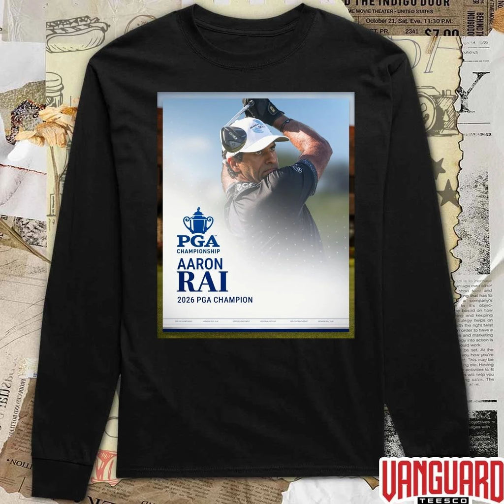 PGA Championship Aaron Rai 2026 PGA Champion Poster t-shirt